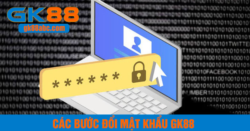 các bước đổi mật khẩu tại nhà cái GK88