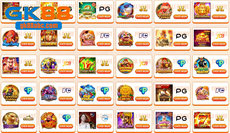 Sản phẩm slotsgame GK88